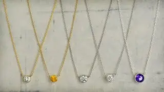 Floating Diamond Necklaces: Minimalist, Lighter than Air, Goes with Anything