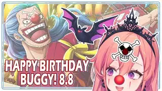 8.8 HAPPY BIRTHDAY BUGGY D. CLOWN #onepiece