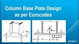 ANALYSIS AND DESIGN  OF COLUMN BASE PLATES AS PER EURO-CODES