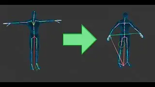 Из Т-позы в А-позу. Перенос модели на другой скелет. Unreal Engine