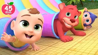 The Bear Escape The Racer Slides +More Lalafun Nursery Rhymes & Kids Songs