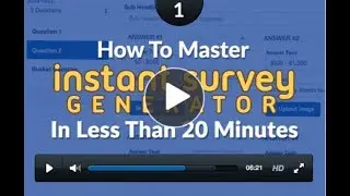 Instant Survey Generator   Funnel University