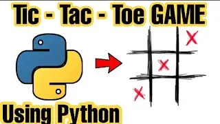Tic-Tac-Toe Game using python | Python project | Game using Python |Tkinter Project 