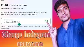 How to change Instagram username 