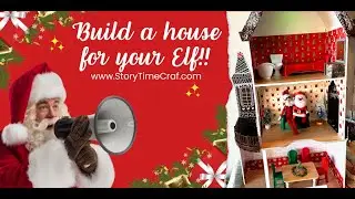 Elf's Dream Home: Refreshing a Used Dollhouse for Nightly Adventures #elfontheshelf #christmas