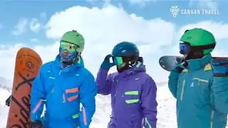Зимние горы Узбекистана
