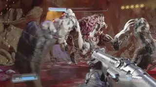 DOOM ps4 defeating  Argent d'nur boss and ending