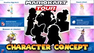 Character Reskin Concepts | Mario Kart Tour