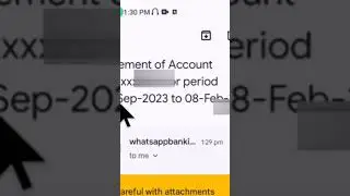 how to download SBI statement in WhatsApp 2024 | SBI Bank ka statement WhatsApp se #sbi