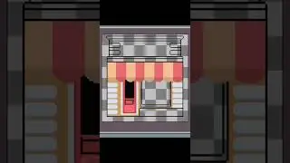 Bakery Shop Timelapse Video #shorts #shortsvideo #pixelart #pixelarttutorial