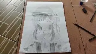 belajar menggambar anime @anindaathifanayyara2809