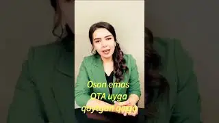 Oson emas OTA uyga qaytgan qizlarga. Tunda yostiq to'lar ko'z yoshga