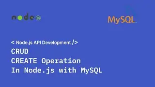Node.js API: #4 Create API and Database Integration in Node.js and MySQL with CURD Operations