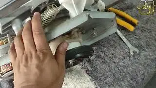 como hacer bobinadora con transmision de lavadora digital y calculadora