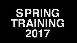 Spring Training 2017