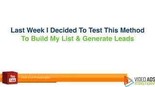 Venture Digital - Create A Facebook Custom Audience For Retargeting / Remarketing Ads