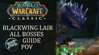 Blackwing Lair All Bosses (Priest Healer PoV) | WoW Classic Guide/Gameplay