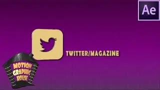 After Effects Twitter Intro (VIDEOCOPILOT ELEMENT 3D)