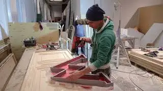 Музей Победы. Оборона Москвы. Первая Победа.  Монтаж экспозиции