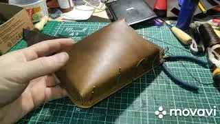 Сумка для телефона из натуральной кожи