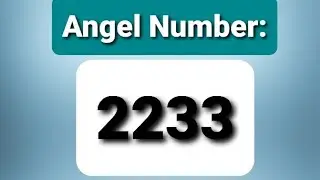 Angel Numbers: 2233