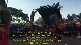 #Seni #Reog #Ponorogo Pagelaran Seni Reog Ponorogo di Desa Karang Patihan 11 November 2020