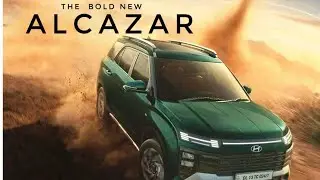 The  Bold New Hyundai Alcazar Facelift...... Signature  DCT  Variant !!!!!