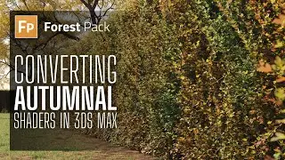 Revamp your assets! Transform existing 3D plants with dramatic autumnal colours
