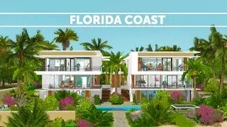 The Sims 3 House Building - Florida Coast - Speed Build