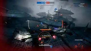 Star Wars Battlefront 2: Space Battle Gameplay #4 - 60 FPS