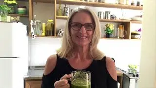 Suco Nutricional | Couve | Salsão | Coentro | Limão | Maça e Kefir.