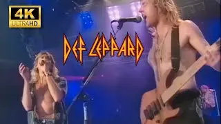 Def Leppard  -  Live in Sheffield (partial)  (1993) - Upscaled to 4K UHD