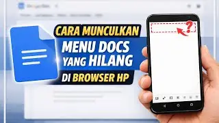 How to Display the Google Docs Menu on Your Phone