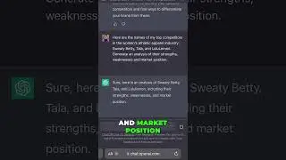 Spy on your competitors with ChatGPT 👀