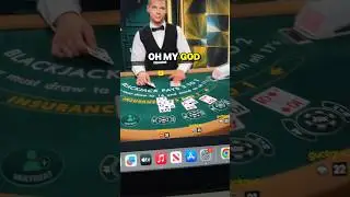 Doubling no matter what on blackjack. Unbelievable