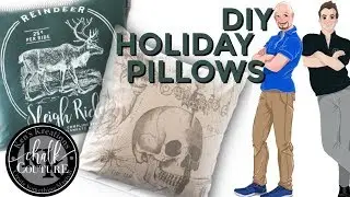 DIY HOLIDAY PILLOWS MADE BY CHALK COUTURE