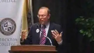 Murray Sabrin at Stockton College - debate highlights