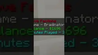 I thought I was rich #minecraft