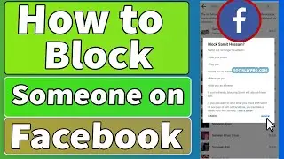 How to Block and Unblock Someone on Facebook App 2024