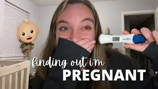 Finding Out I'm Pregnant with Baby #2 / live pregnancy test