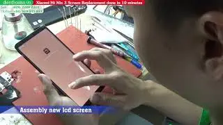 Xiaomi Mi Mix 3 Screen Replacement done in 10 minutes