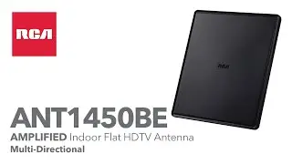 RCA ANT1450BE Amplified Flat Indoor Antenna