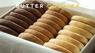 Melt in Your Mouth | 4-Ingredient Butter Cookies | My Favorite Butter Cookie Recipe 🍪