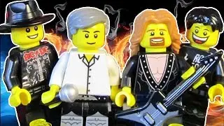 Rock is not dead. LEGO Rock Band.Music clip Vine.