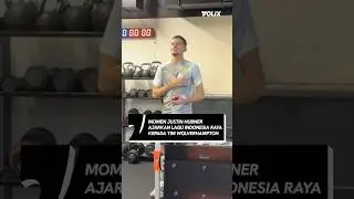 MOMEN JUSTIN HUBNER AJARKAN LAGU INDONESIA RAYA KEPADA TIM WOLVERHAMPTON