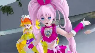 [MMD Precure] STAR☆T☆RAIN/新生B小町 [Motion DL]