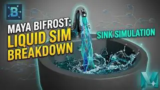 Bifrost Liquid Simulation | Tap Water in Maya | Maya 2023 | Arnold Render | Bifrost