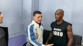 Исроил Мадримов что сказал Соре в раздевалке после боя..?😱😱😱😳😳😳