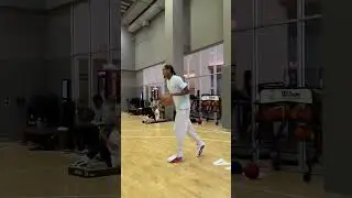 Jordan Clarkson workout with Chris Brickley