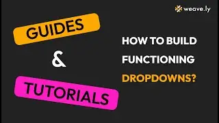 How to Create Functioning Dropdowns in Figma? - Tutorial